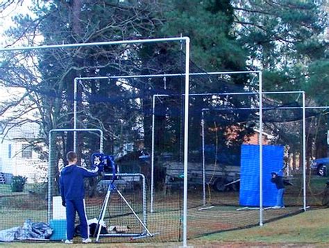 Complete Home Outdoor Batting Cage Kit - Practice Sports