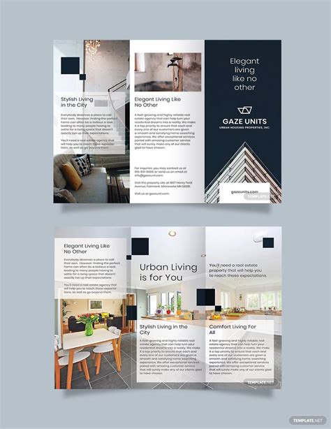 Real Estate Property Brochure Template - Download in Word, Google Docs ...