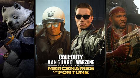 Call of Duty: Vanguard & Warzone - Mercenaries of Fortune Mid-Season ...