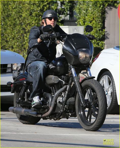 Charlie Hunnam: Motorcycle Ride on Emmys Sunday!: Photo 2958677 | Charlie Hunnam Photos | Just ...