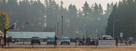 Foundation Celebrates Renovated Centralia Middle School Outdoor Basketball Court, Thanks ...