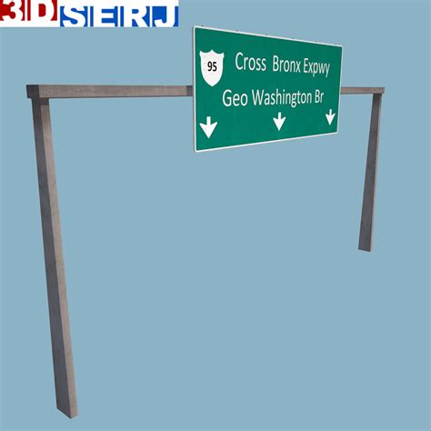 3ds overhead gantry sign