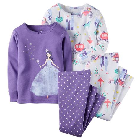 Girls 4-14 Carter's Graphic Pajama Set | Kids outfits, Carters baby ...