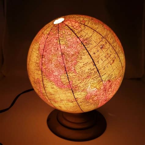 Vintage World Globe - Etsy