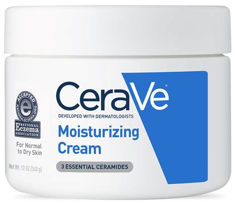 CeraVe Moisturizing Cream, Daily Face and Body Moisturizer for Dry Skin, 12 Ounce- Buy Online in ...