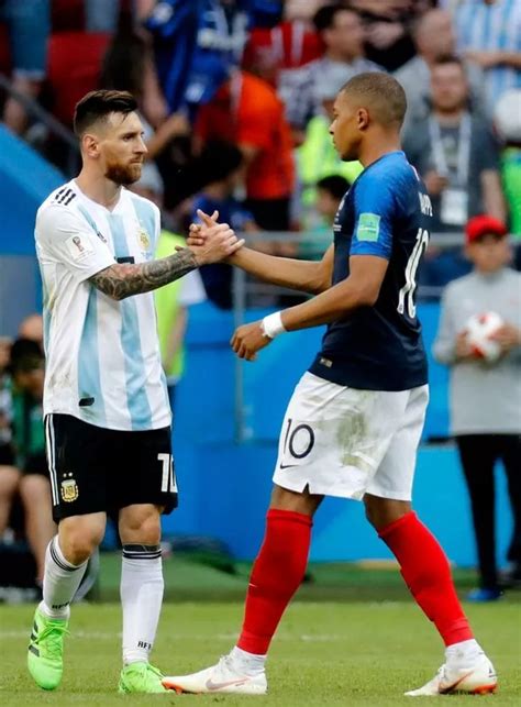 Kylian Mbappe Lionel Messi France V Argentina World Cup 2018 Images ...