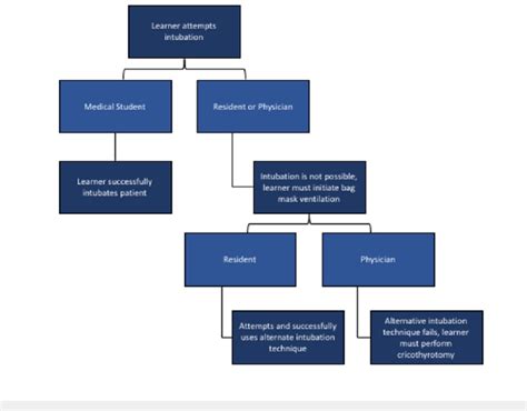 Alternative intubation scenarios for student, resident, and physician ...