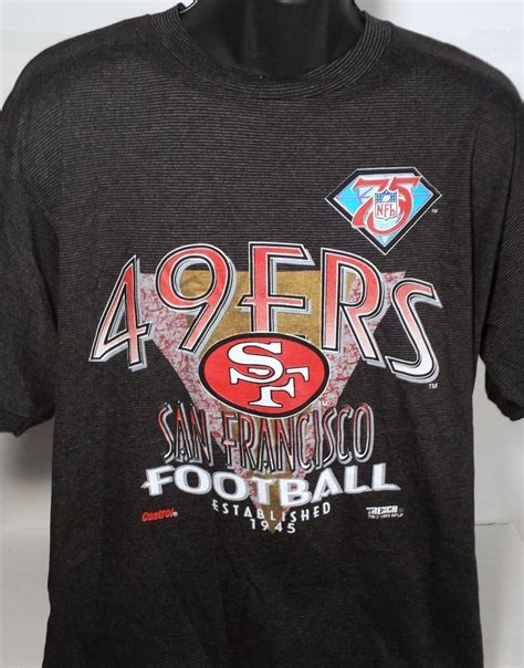 Vintage San Francisco 49ers Mens Size XL Graphic T Shirt | Nfl shirts ...