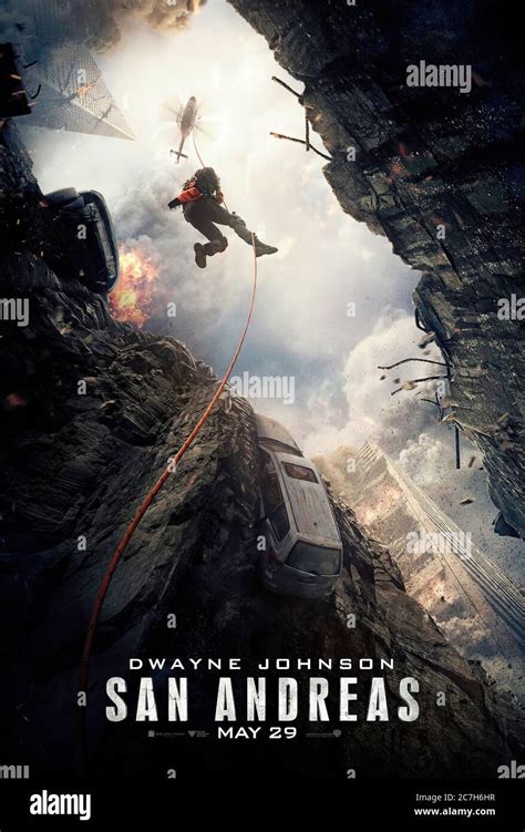 San Andreas - Movie Poster Stock Photo - Alamy