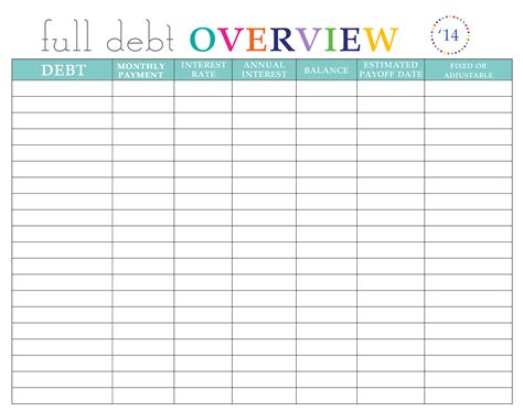 Get Out Of Debt Budget Spreadsheet Spreadsheet Softwar get out of debt ...