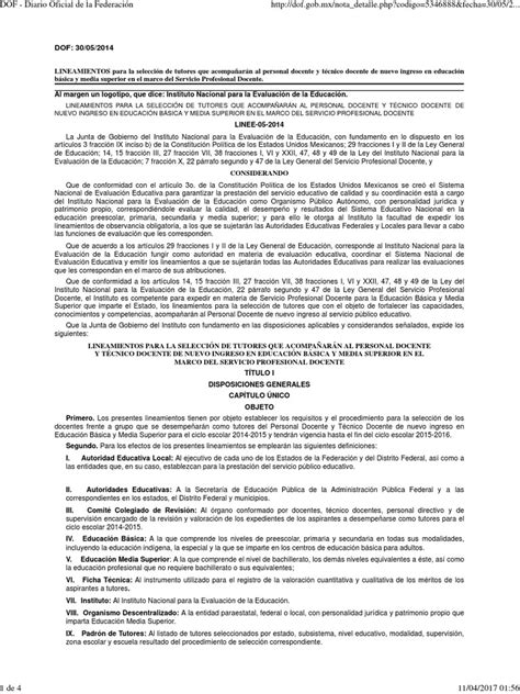 DOF - Diario Oficial de La Federación | Educación Secundaria | Federación