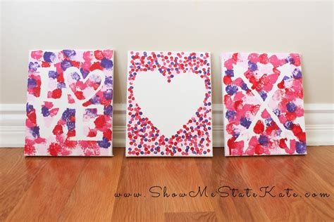 Heart Canvas Valentines Day Painting Ideas - img-Abigail