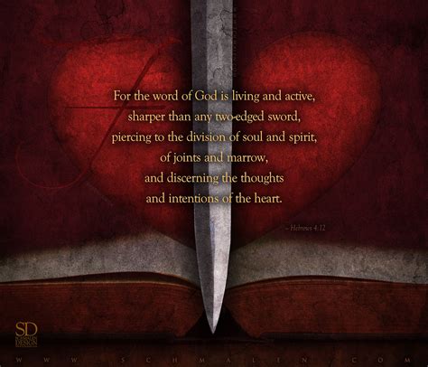 www.Schmalen.com The Word of God. / Two edged sword. Bible Quotes ...