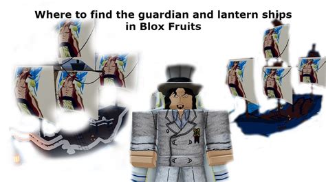 Where to find the guardian and the lantern in blox fruits - YouTube