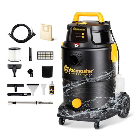 Buy Vacmaster Wet Dry Shampoo Vacuum Cleaner 3 in 1 Portable Carpet Cleaner 8 Gallon 5.5 Peak HP ...