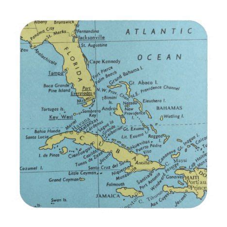 Map Of Cuba And Florida – Verjaardag Vrouw 2020