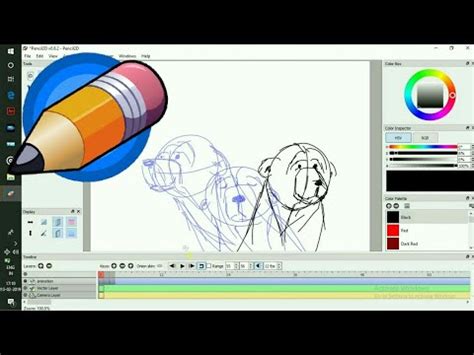 Pencil 2d animation tutorial for beginners - YouTube