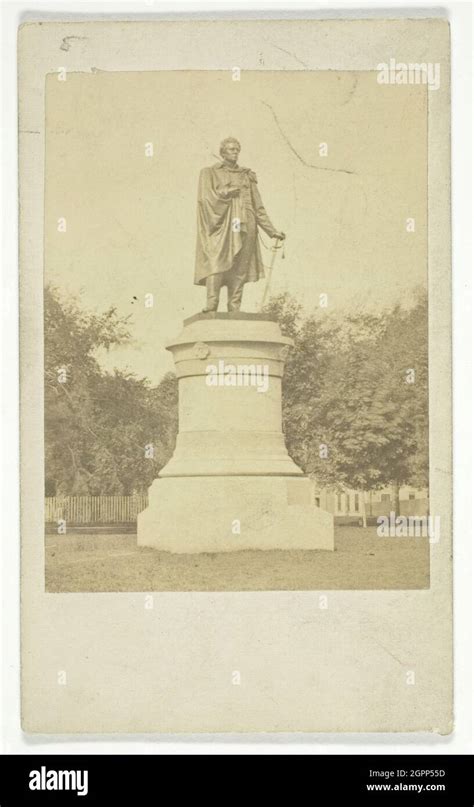 Statue of Commodore Matthew Perry, 1850/89. [Possibly the Matthew Perry ...