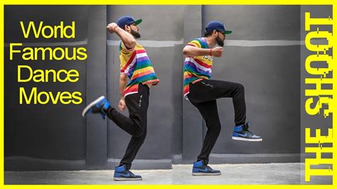 Famous dance Moves | The Shoot | Dance Step Tutorial | Ankush Kumar - YouTube