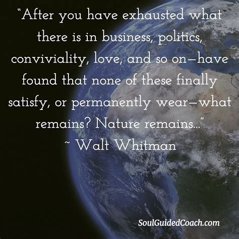 Walt Whitman on nature Yoga Quotes, Motivational Quotes, Spiritual Coach, Selfgrowth, Walt ...