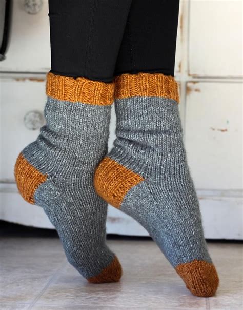 Knitting Pattern, The Cottage Socks, Beginner, Tube Socks | Cottage ...