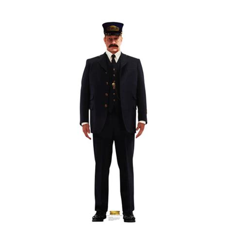 Life-size Conductor - The Polar Express Cardboard Standup |Cardboard Cutout