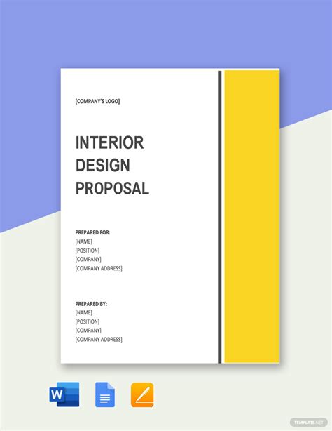 Interior Design Proposal Template Word, Prague is a clean, minimal interior design wordpress ...