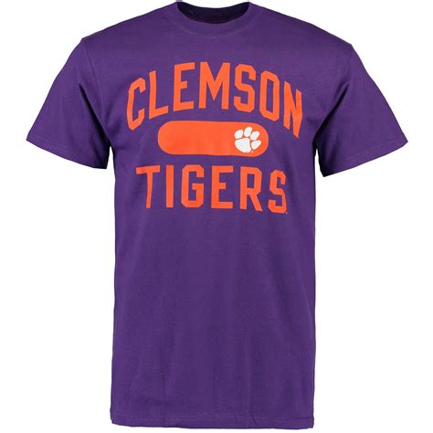 Clemson Tigers Purple Athletic Issued T-Shirt