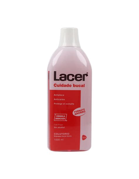 Comprar Lacer Oral Care enxaguatório bucal sem álcool 1000 ml - Parafarmacia Campoamor