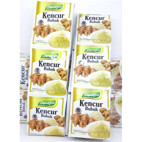 Kencur Powder Contents 3 Pcs | Shopee Malaysia