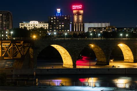 Stone Arch Bridge in Minneapolis