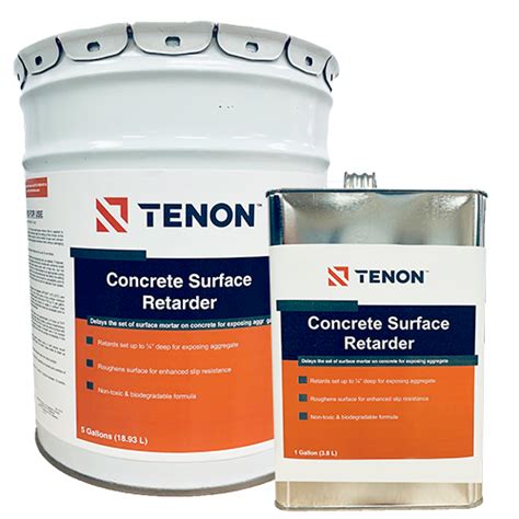 Tenon® Concrete Surface Retarder - TCC Materials