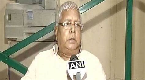 Tejashwi will not resign, says Lalu Prasad Yadav | India News - The ...