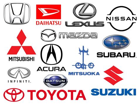 Japanese Car Brands and sign, new logo meaning and history, PNG, SVG