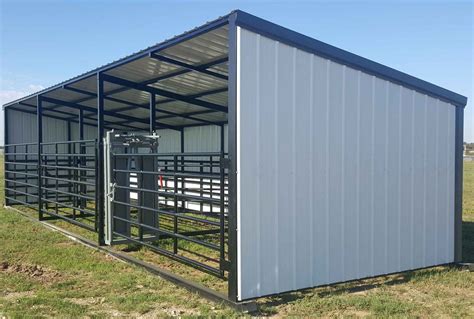 Steel-Framed Livestock Shelter - Sturdi-Bilt