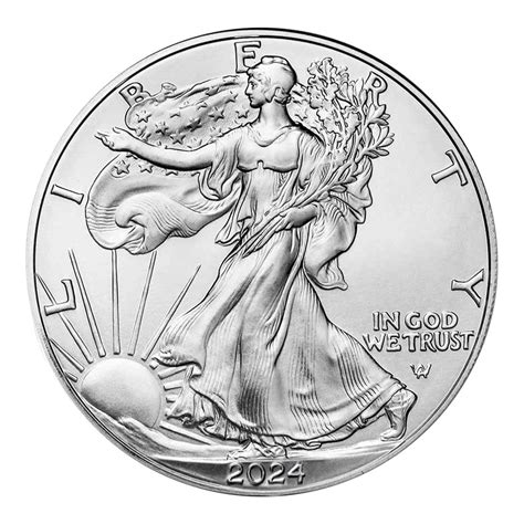 American Eagle 1 Oz Silver Coin 2024 - Veda Jennica