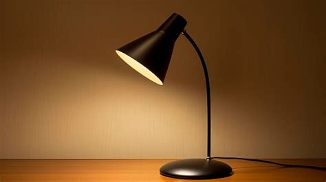 Premium AI Image | A Photo of a Minimalist Desk Lamp with Sleek and ...