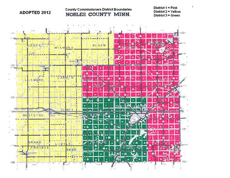 District Maps - Nobles County Minnesota