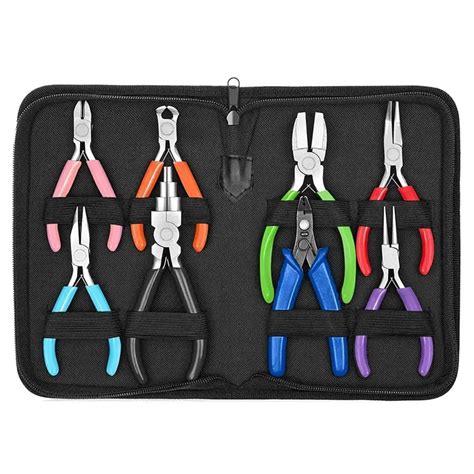 Jewelry Pliers, 8Pcs Jewelry Making Pliers Tools, Jewelry Making Pliers ...