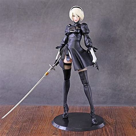 NieR:Automata Nier Automata Bring Arts: 2B & Machine Lifeform Action Figure Character Model ...