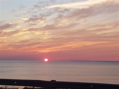 Sunset over Confederation Bridge, Prince Edward Island : pics