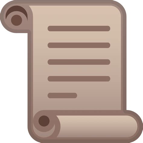 "scroll" Emoji - Download for free – Iconduck