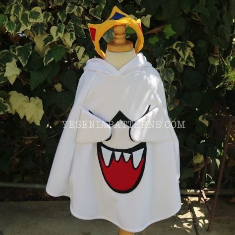 Ghost King Poncho Cape & Crown Halloween Costume Kid Size - Etsy | Boo ...