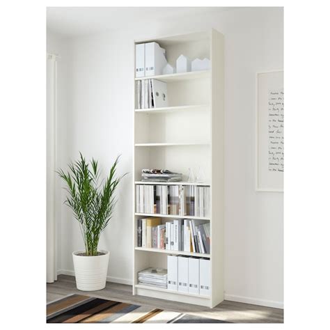 BILLY bookcase, white, 80x28x237 cm (311/2x11x931/4") - IKEA CA