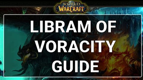 Libram of Voracity quick guide - classic wow - YouTube