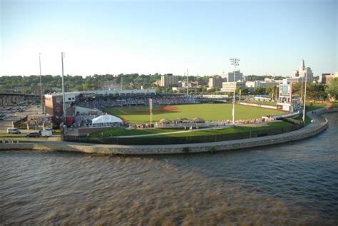 Stop by the Quad City River Bandits while visiting Moline. It is a great family ball park ...