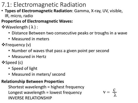 PPT - 7 .1: Electromagnetic Radiation PowerPoint Presentation, free download - ID:6007327