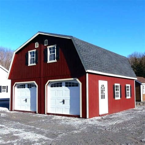 24x30 garage with loft garage kit garage kit with apartment pole plans ...