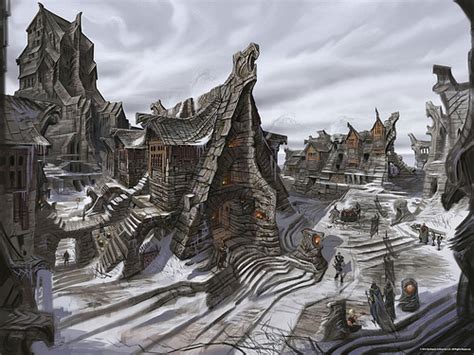 Windhelm Concept Art - Elder Scrolls V : Skyrim Photo (28138881) - Fanpop