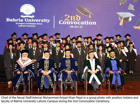 Bahria University Lahore Holds its 2nd Convocation – Daily The Azb